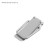 Castle Castle on a box Z03, 6.5 cm, stainless steel, without eye, 4 pcs TMP
