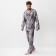 Pajama men's (shirt and trousers) kaftan "Dragon" size 48, gray