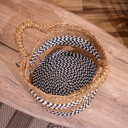 Wicker basket 27x27x35 cm-6
