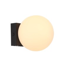 Wall lamp ST LUCE. SL1581.401.01. Botelli. 1x5 W, LED, 3200K, 390 LM, 12.5x12.5 cm, black color