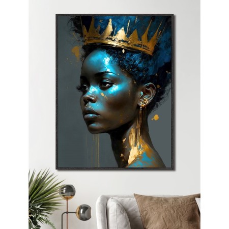 Reproduction of the picture "Ethno Art II", 58x78 cm, frame 20-010d-4