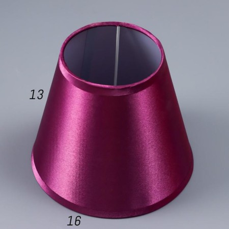 Lampshade E14 lilac 15.5x15.5x13.7 cm