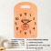 Watch wall kitchen "board", smooth move, 24.5 x 38 cm