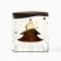 New Year's gel candle in a glass with a decor inside “New Year: Mulledwine” 5 x 5 x 6 cm
