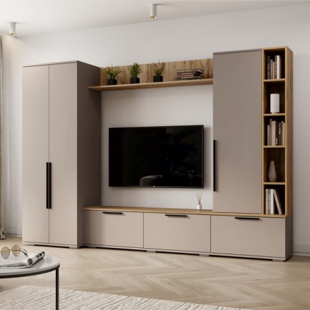 Shelf hinged Celeste, 1336x266x250, oak Votan-2