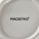 Porcelain salad magistro "abundance", 600 ml, d = 20.5 cm, white color