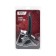 Strapon at the mount Black & Red by Toyfa, silicone, 24 cm, black color