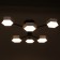 Chandelier 1318/6wt LED 144W 3000-6000K White 71x65x25 cm Bayerlux