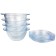 A set of baking pots Panairo Sogretta, with a lid, heat -resistant glass, 1.2 l, 8 objects
