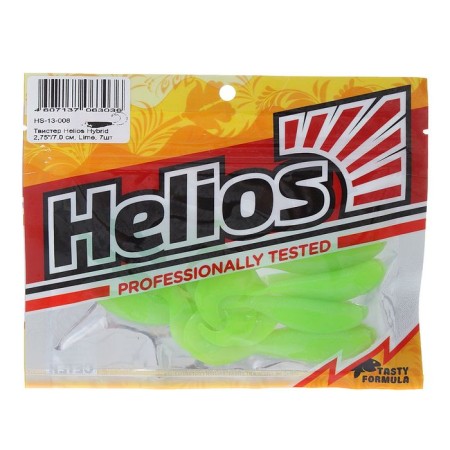 Helios Hybrid Lime Twizer, 7 cm, 7 pcs. (HS-13-008)-1