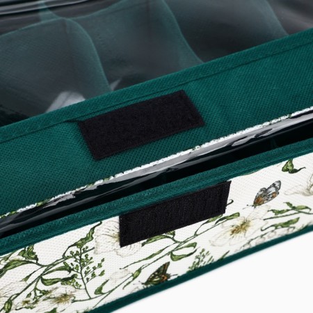 Organizer for storage 24 cells with a lid "Coos", 34 x 28 x 10 cm-6