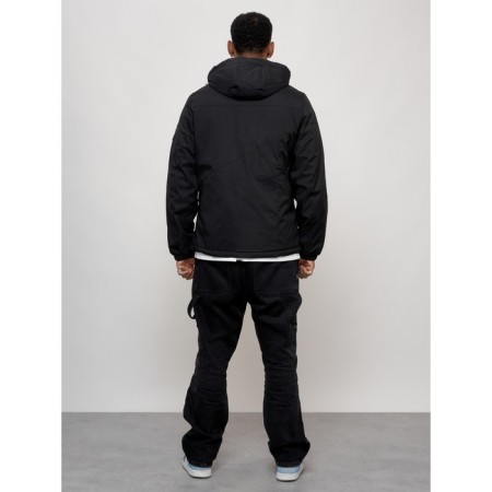 Sports male jacket, size 52, black color-13