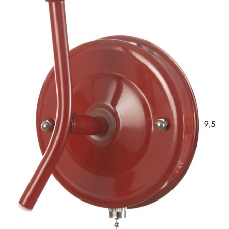 Sconces "Online" (Tsil.) 1x15W E27 Model: BR 02080 red 10.5x15x27cm-4
