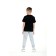 Children's T -shirt, height 152 cm, black color