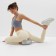 Leggings Sports Minaku: Sportly; White color, rr 44