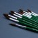 Brush for drawing from hair ponies Round No. 10 Short handle