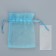 Big an organza bag of blue “sky”, with a nameplate, 10 x 12 cm +/- 1.5 cm