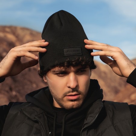 Cap with a lapel Roscosmos x Onlytop, p. 56-58, black color-2