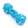 The food toy "dumbbell 500 kg", 17.5 cm, blue