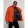 Sports male jacket, size 56, orange color
