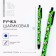 Automatic matte ballpoint pen "Panda, 0.7 mm