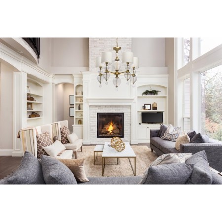 The Odelia chandelier, size 88x312x88 cm, 200W 5XE27 IP 20-6