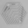 Stickers anti -slip, for lines, silicone, 1.9 cm, 8 pcs