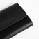 Women's wallet on the button, black color