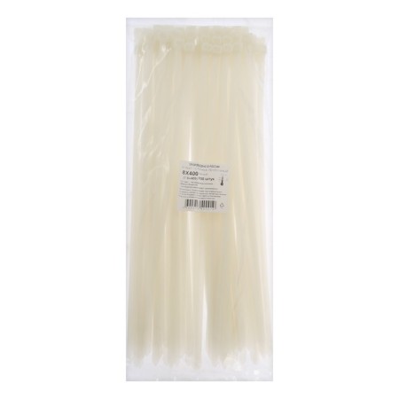 Claim-workers are plastic, 7.6x400 mm, white, packaging 100 pcs.-1