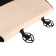 Autoshekhli universal SkyWay Arctic, artificial fur, set 2 objects, black S03001075