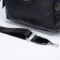 Bag Cross-Bodi with a zipper, black color