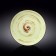 Round plate Wilmax England Spiral, D = 28 cm, pistachio color