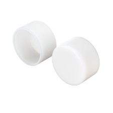 A plug for flexible neon Led Strip 20090, 1.5x2.2x2.2 cm, white color, 2 pcs
