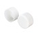 A plug for flexible neon Led Strip 20090, 1.5x2.2x2.2 cm, white color, 2 pcs