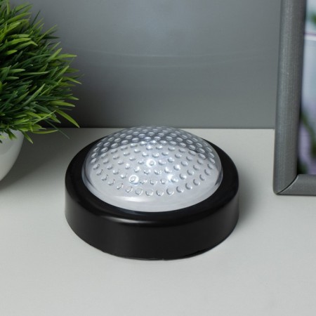 Night Pushlite "single" LED 1W 2haa black 10x10x4 cm Risalux-1