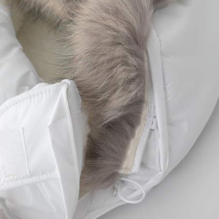 Set for discharge Winter Kinderlitto "Scandinavia", 5 items, height 56-62 cm, white color-6