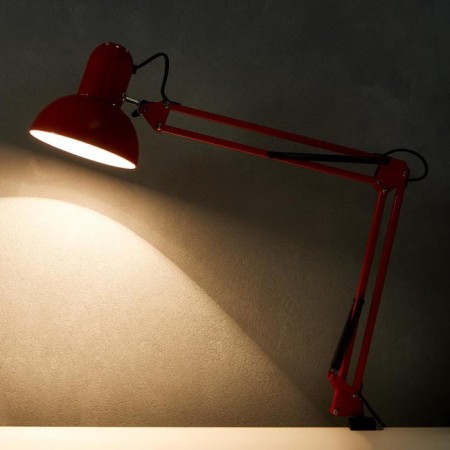 Table lamp on a hinges 800 "Crucial, red" E27 40W Risalux-2