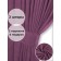 Set of curtains "Canvas", size 200x260 cm, 2 pcs, raspberry color