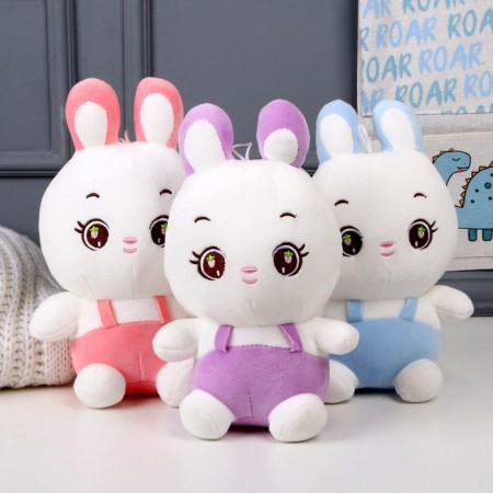 Soft toy "Bunny in shorts", mix-4