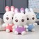 Soft toy "Bunny in shorts", mix