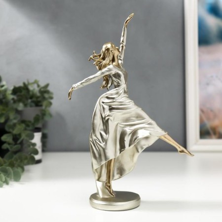 Souvenir Polystone "Girl - Running in the Wind" 26x7x17 cm-1
