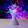 Light device "Flower" 12.5 cm, glow RGB, 220 V, white