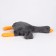 Soft toy "Goose", 50 cm, gray color