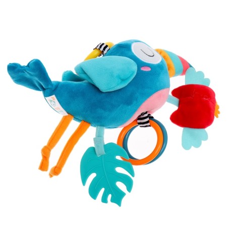 Soft “bird” suspension, on a crib and stroller-2
