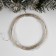 Garland "thread" 5 m Rosa, IP20, silver thread, 50 LED, glow of multi, USB