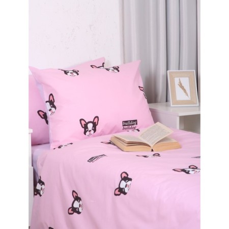 Bed linen 1.5 joint venture Dogs, size 150x215 cm, 145x210 cm, 50x70 cm-1