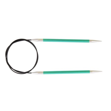 Knitting needles aluminum circular zing Knitpro, 60 cm/3.25 mm 47096