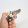 Gas lighter "Revolver", Piezo, Bronze