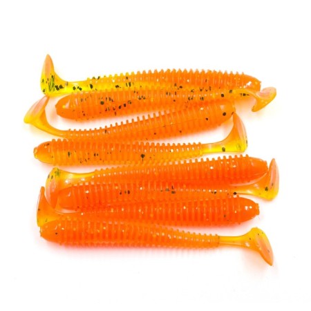 Vibro-high-end Yaman Pro Betta, 8.9 cm, color #16-Arbuz, packaging 8 pcs.-1