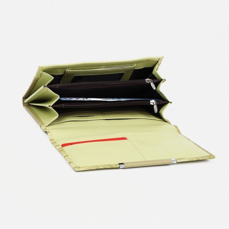 Women's wallet on magnets, light color-2